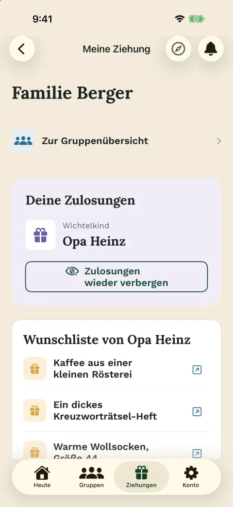 Das eigene Ergebnis bleibt persönlich – in der iPhone-App