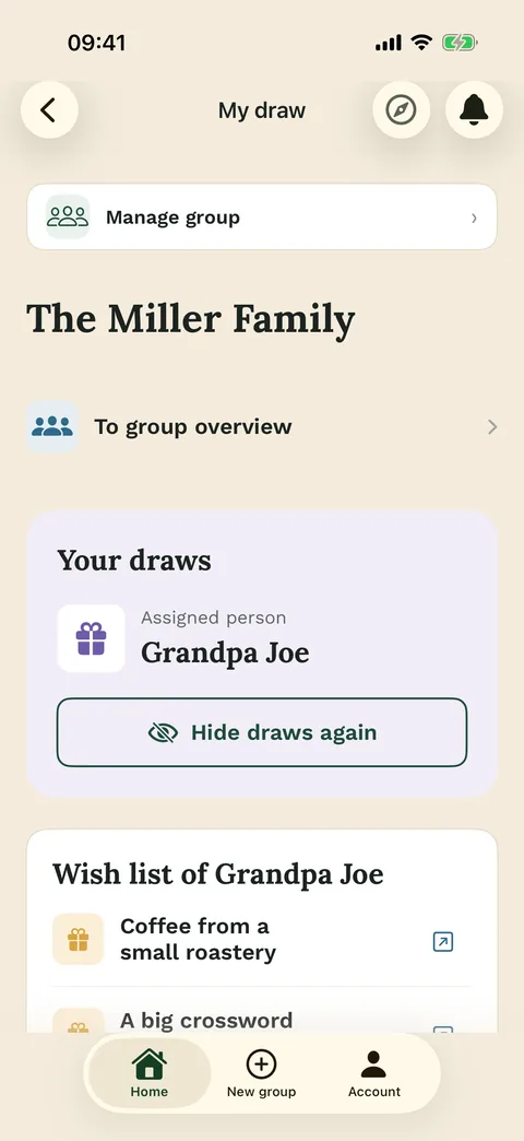 Each result stays personal – in the iPhone app