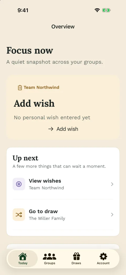See what needs attention next – in the iPhone app