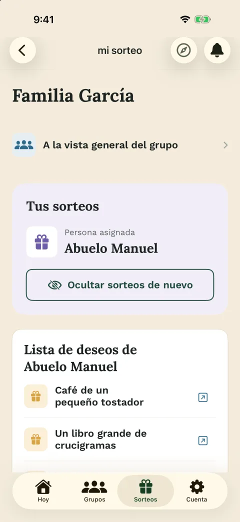 Cada resultado sigue siendo personal – en la app para iPhone