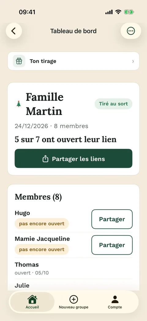 Qui a déjà ouvert son lien – dans l’app iPhone